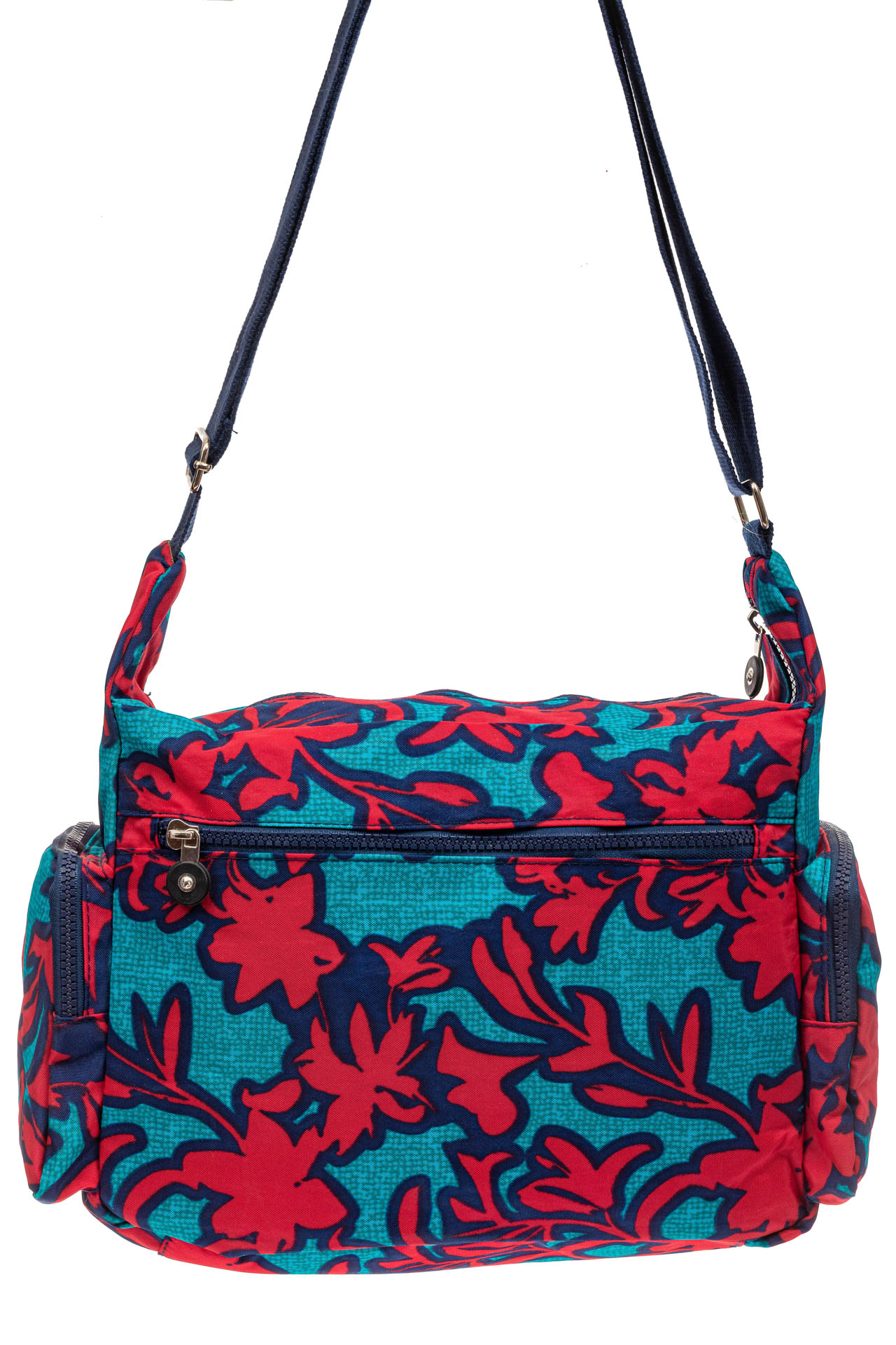 На фото 3 - Женская текстильная сумка 2019 с принтом, цвет фуксия