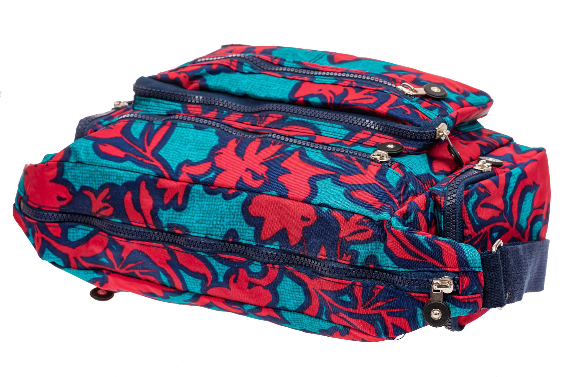 На фото 4 - Женская текстильная сумка 2019 с принтом, цвет фуксия