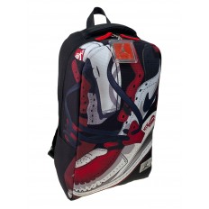 На фото 2 - Молодежный рюкзак из текстиля, мультицвет 