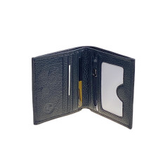 На фото 2 - Мужское портмоне из натуральной кожи, цвет черный На фото 2 - Мужское портмоне из натуральной кожи, цвет черный