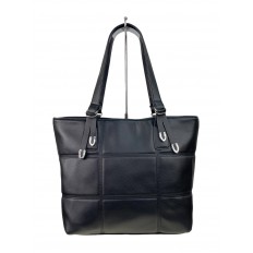 На фото 3 - Женская сумка из искусственной кожи, цвет черный