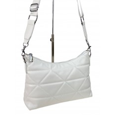 На фото 2 - Женская сумка клатч из искусственной кожи , цвет белый