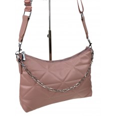 На фото 2 - Женская сумка клатч из искусственной кожи , цвет розовый