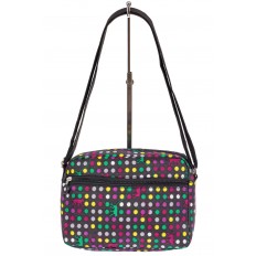 На фото 3 - Женская текстильная сумка кросс-боди,мультицвет 