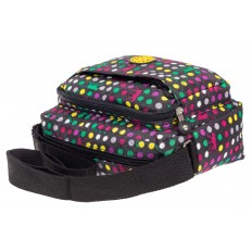 На фото 4 - Женская текстильная сумка кросс-боди,мультицвет 