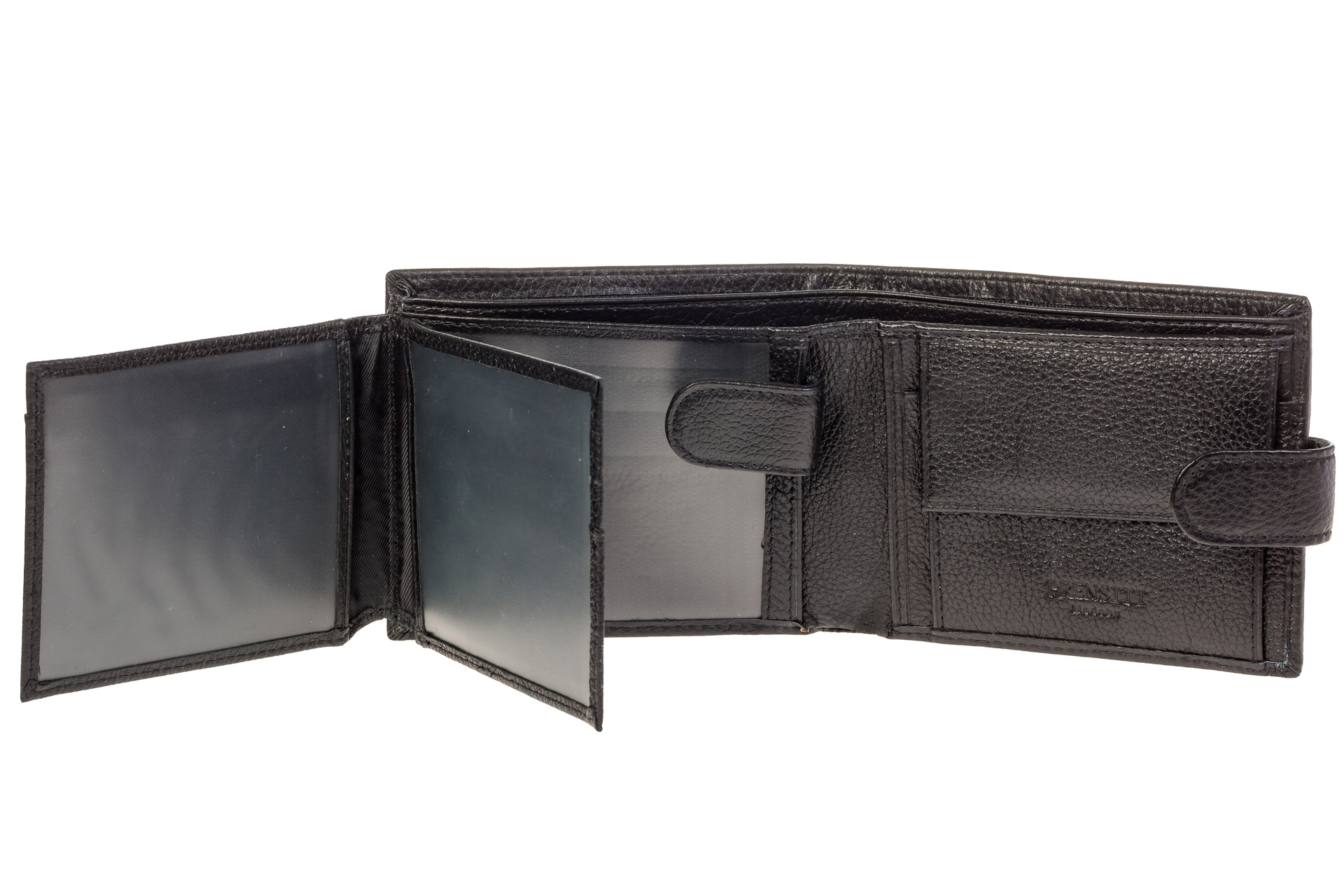 На фото 2 - Мужской брендовый кошелек из натуральной кожи