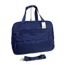 На фото 1 - Дорожная сумка из текстиля, цвет синий На фото 1 - Дорожная сумка из текстиля, цвет синий