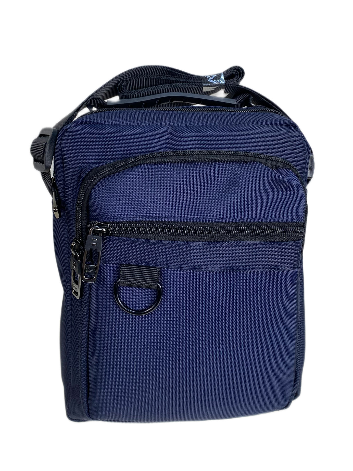 На фото 1 - Сумка мужская  текстильная, цвет  синий