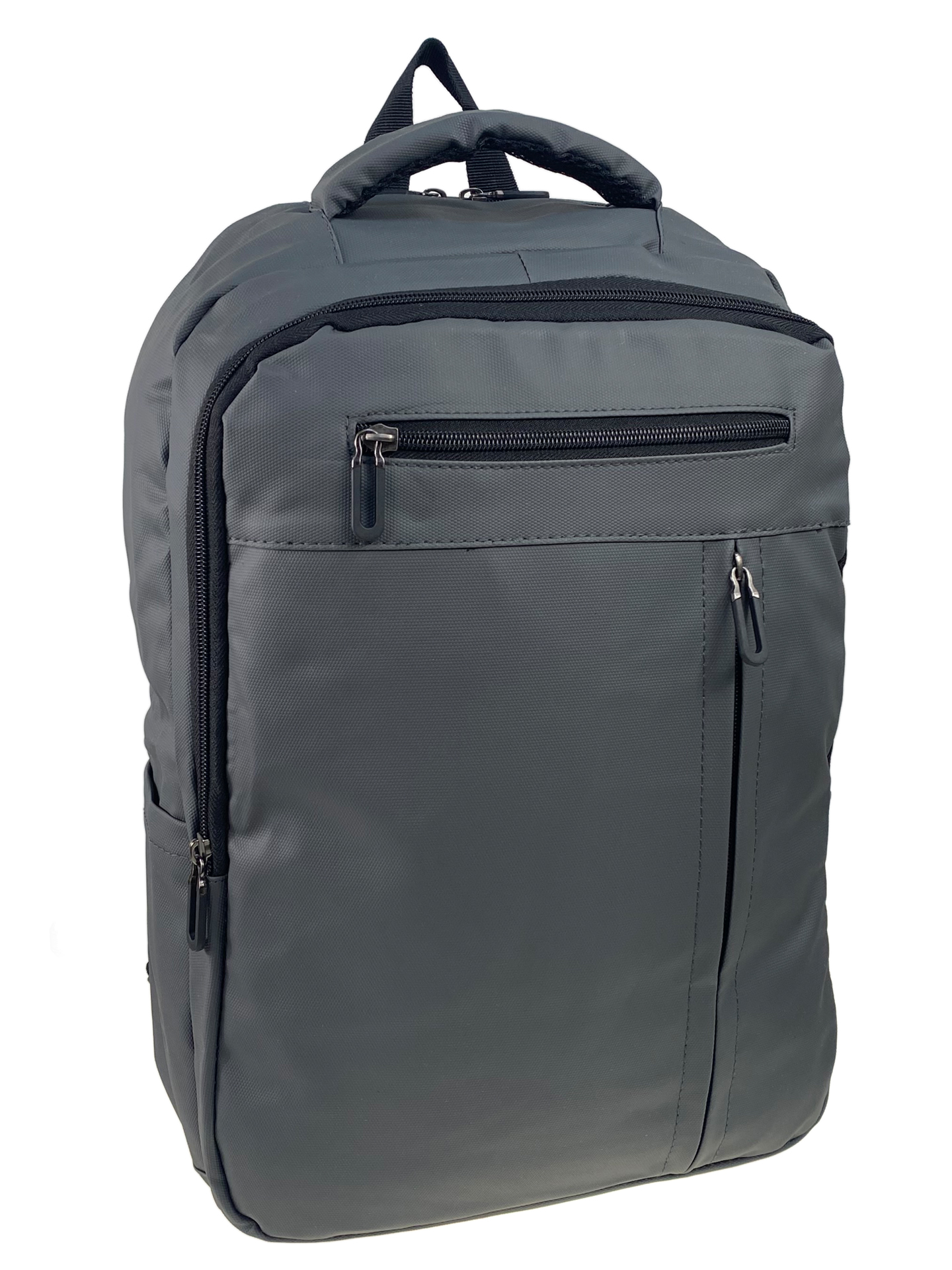 На фото 1 - Мужской  рюкзак из текстиля ,цвет серый