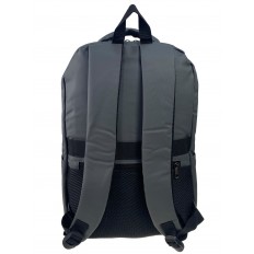 На фото 2 - Мужской  рюкзак из текстиля ,цвет серый