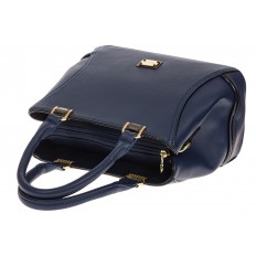 На фото 4 - Женская сумка, искусственная кожа, цвет синий