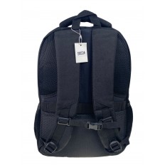 На фото 2 - Мужской  рюкзак из текстиля ,цвет черный