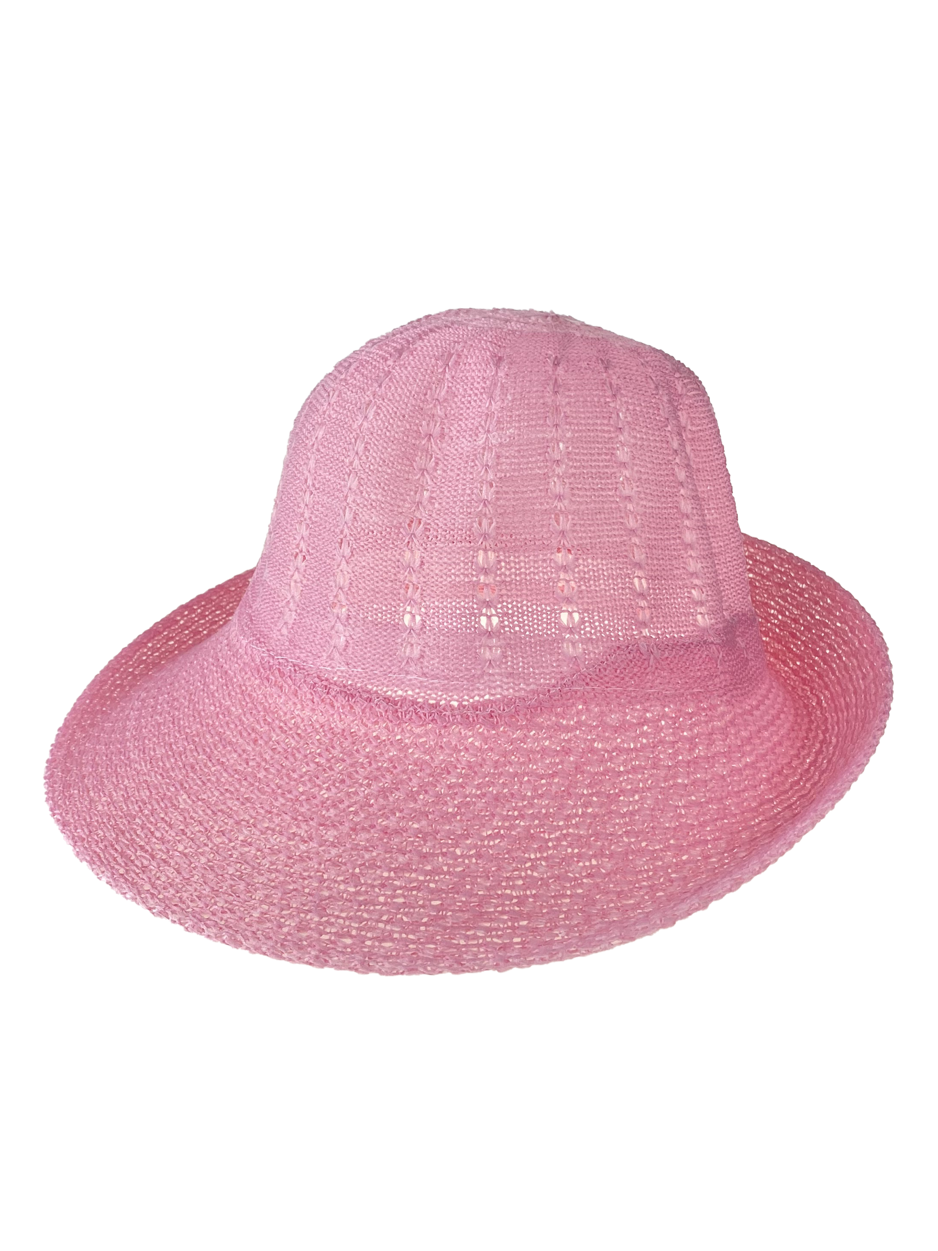 На фото 1 - Лёгкая женская шляпка, цвет фуксия
