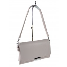 На фото 1 - Женская сумка-клатч  из мягкой  искусственной кожи,цвет серый
