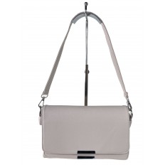 На фото 2 - Женская сумка-клатч  из мягкой  искусственной кожи,цвет серый