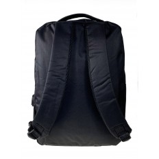 На фото 2 - Молодежный рюкзак из текстиля,  цвет черный
