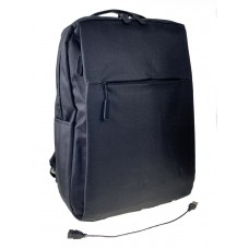 На фото 1 - Молодежный рюкзак из текстиля,  цвет черный