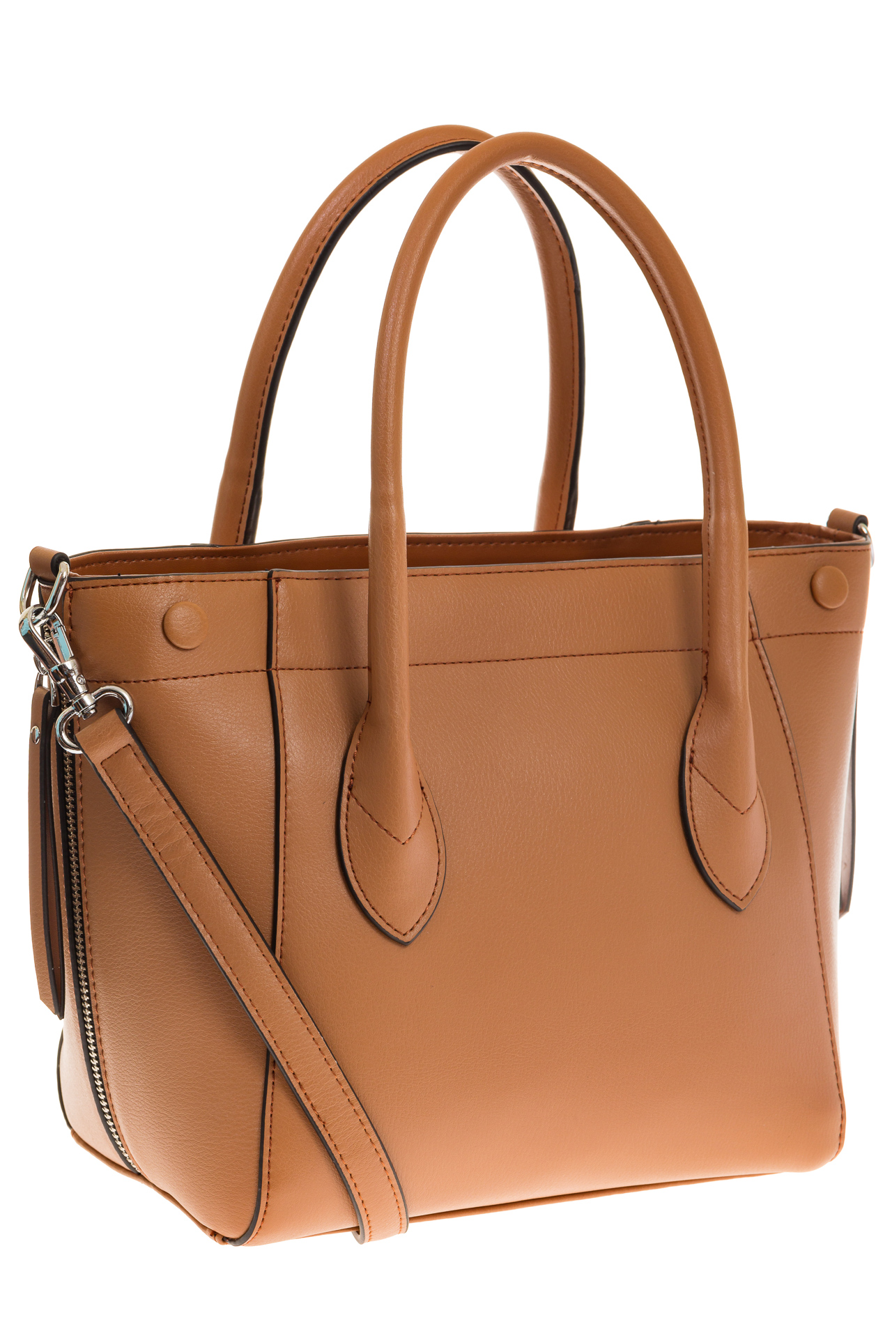 На фото 1 - Handbag из натуральной кожи рыжего цвета 6026MK5 на фото Handbag из натуральной кожи рыжего цвета 6026MK5