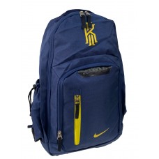 На фото 1 - Универсальный рюкзак из водоотталкивающей ткани, цвет синий с желтым 