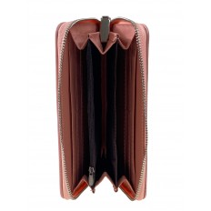 На фото 2 - Женское портмоне из искусственной кожи, цвет пудра