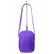 На фото 2 - Молодежная текстильная сумка, цвет  фиолетовый