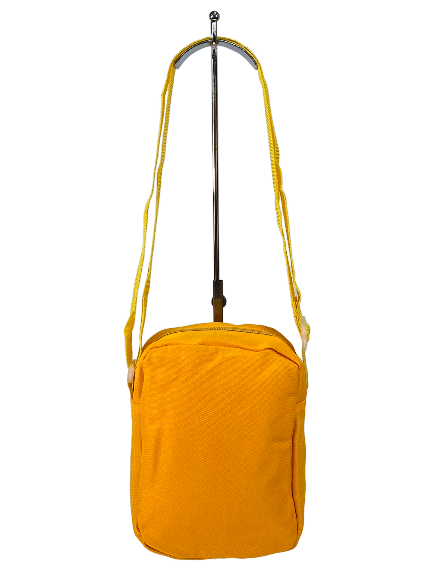 На фото 2 - Молодежная текстильная сумка, цвет  желтый