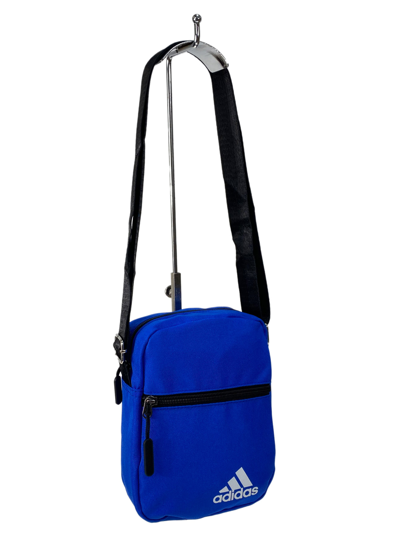 На фото 1 - Молодежная текстильная сумка, цвет синий