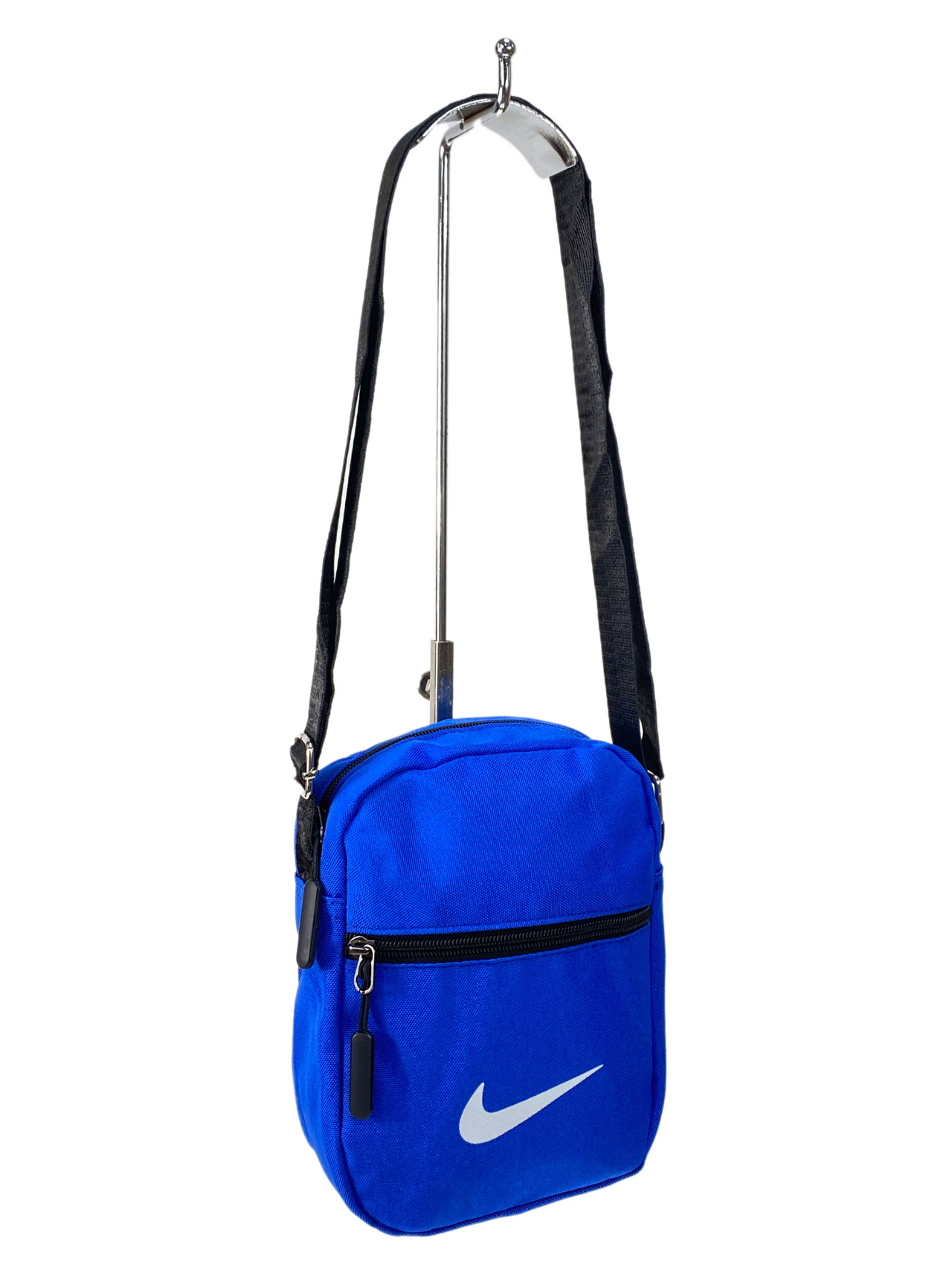 На фото 1 - Молодежная текстильная сумка, цвет синий