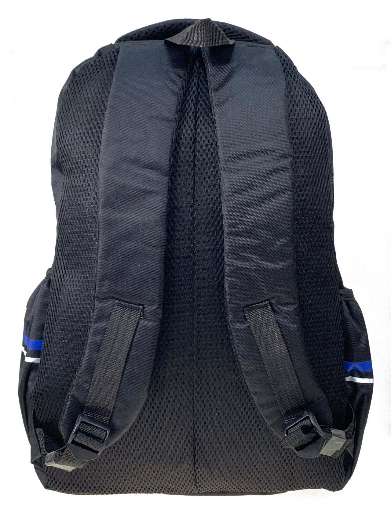 На фото 3 - Рюкзак мужской из  текстиля, цвет черный