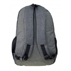 На фото 3 - Рюкзак мужской из  текстиля, цвет серый