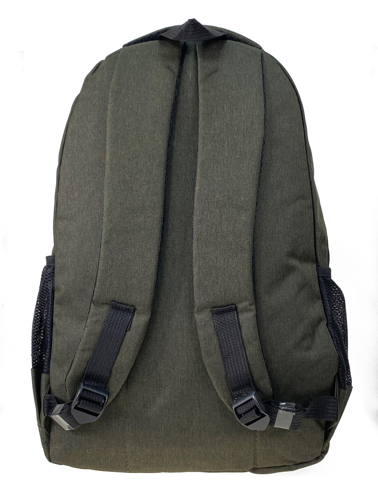 На фото 3 - Рюкзак мужской из  текстиля, цвет зеленый