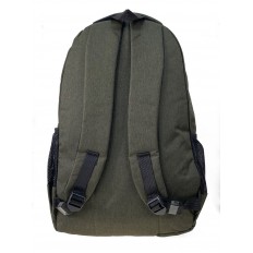 На фото 3 - Рюкзак мужской из  текстиля, цвет зеленый