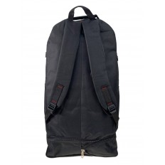 На фото 2 - Мужской  рюкзак из брезента, цвет черный
