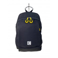 На фото 3 - Молодежный рюкзак из текстиля, цвет черный
