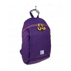 На фото 2 - Молодежный рюкзак из текстиля, цвет фиолетовый 