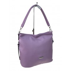 На фото 1 - Женская сумка из искусственной кожи, цвет фиолетовый 
