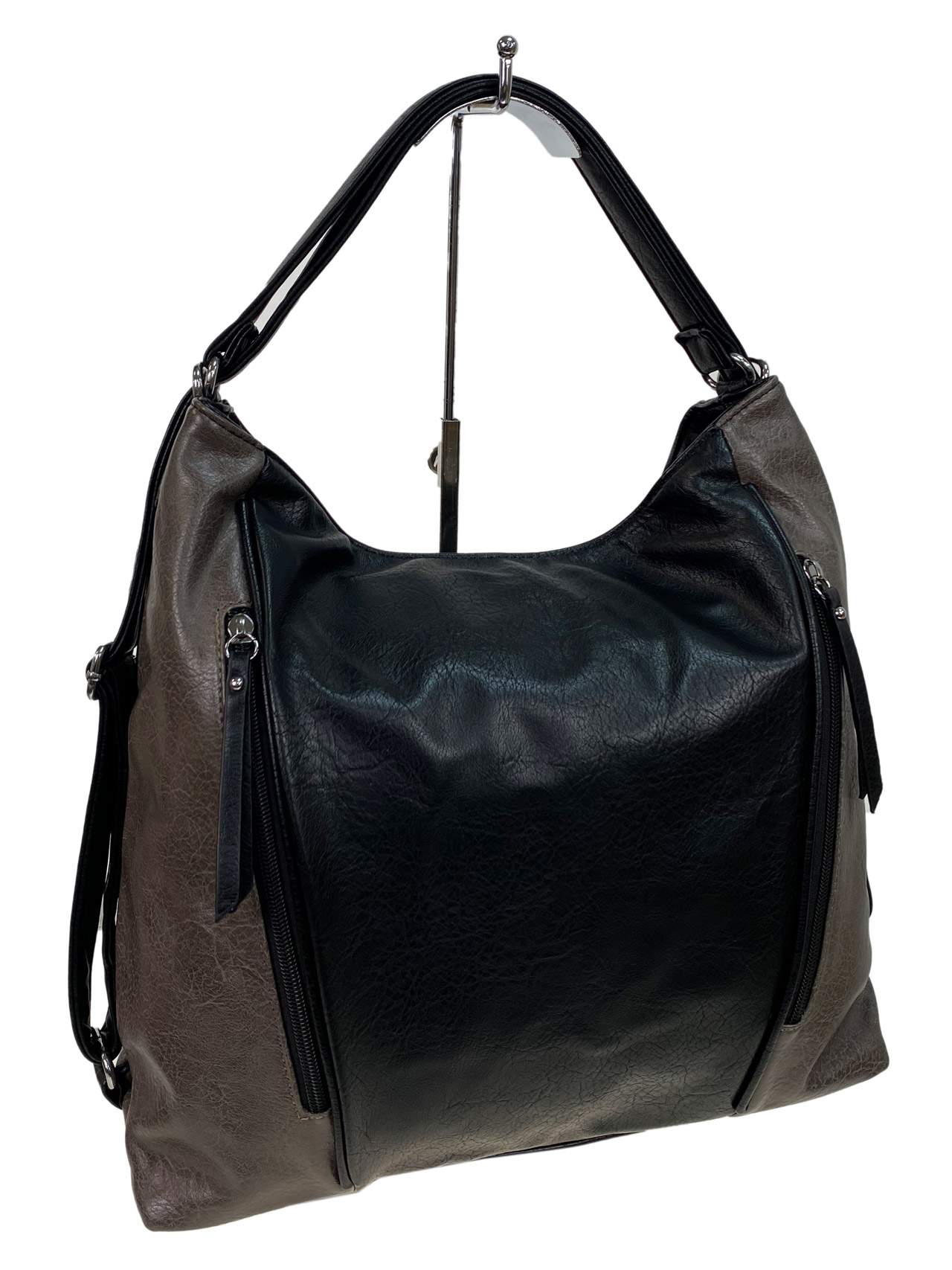 На фото 1 - Женская сумка  из искусственной кожи, мультицвет