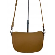 На фото 2 - Женская сумка из натуральной кожи цвет коричневый