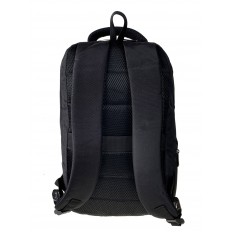 На фото 2 - Рюкзак мужской  из текстиля, цвет черный