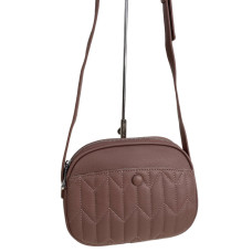 На фото 1 - Женская сумка из искусственной кожи, цвет пудра На фото 1 - Женская сумка из искусственной кожи, цвет пудра