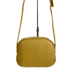 На фото 2 - Женская сумка из искусственной кожи, цвет жёлтый На фото 2 - Женская сумка из искусственной кожи, цвет жёлтый