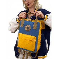 На фото 1 - Молодежный рюкзак из текстиля, мультицвет