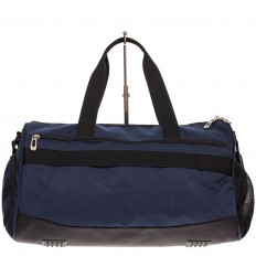 На фото 2 - Вместительная дорожная сумка, цвет синий