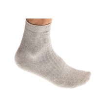 На фото 1 - Качественные носки мужские, хлопок, размеры 25-28, светло-серые