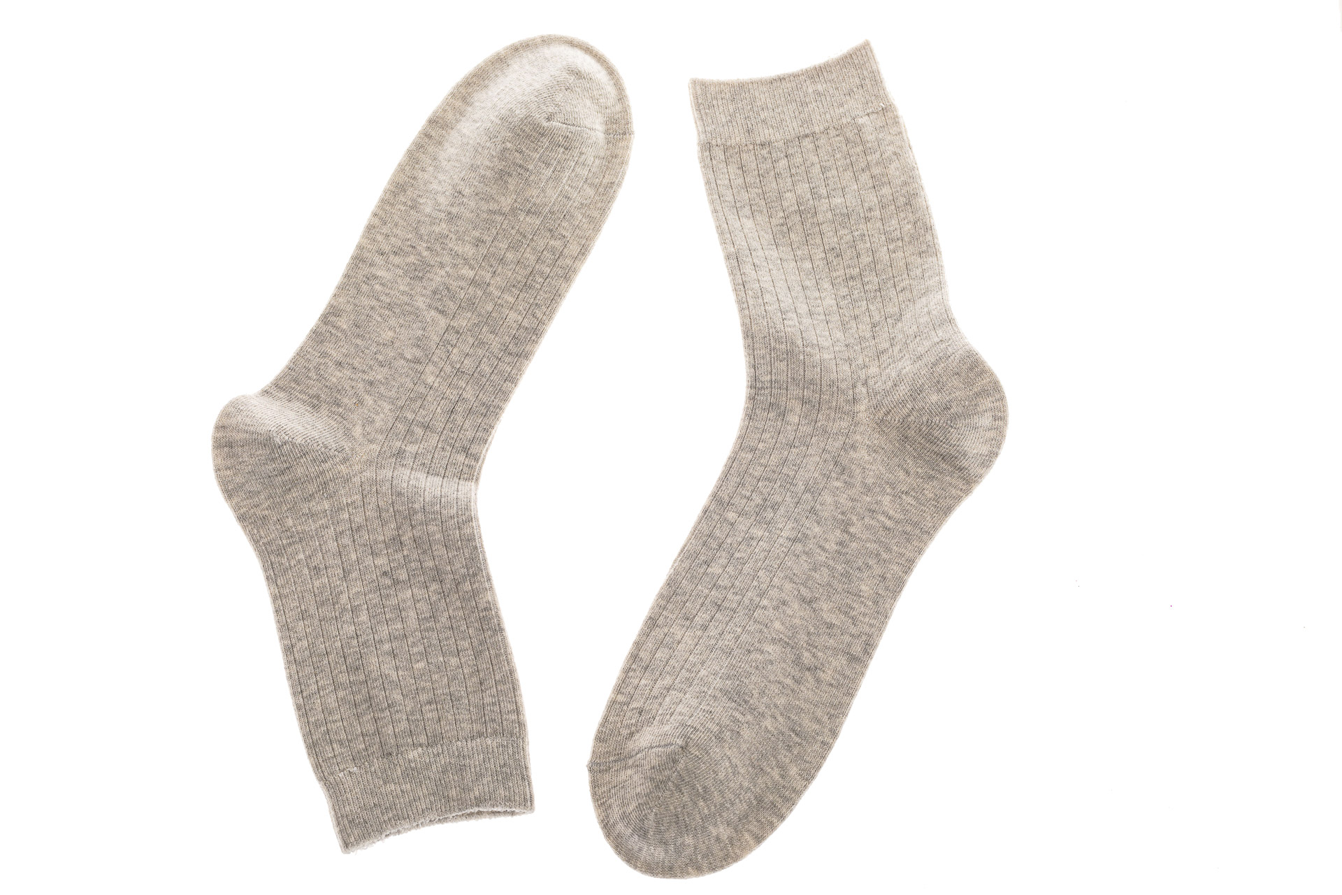 На фото 2 - Качественные носки мужские, хлопок, размеры 25-28, светло-серые