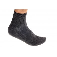 На фото 1 - Качественные носки мужские, хлопок, размеры 25-28, темно-серые