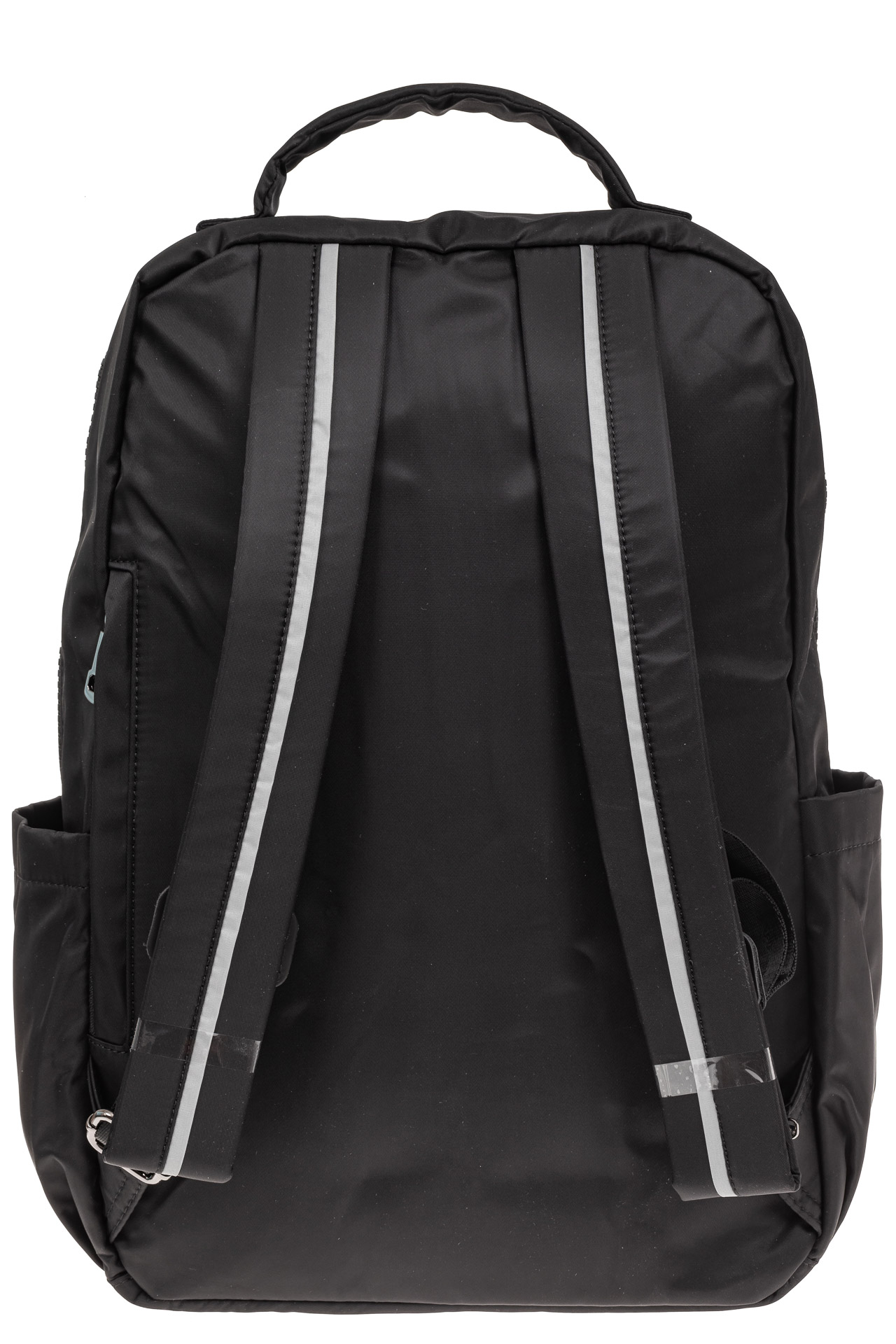 На фото 3 - Мужской рюкзак из текстиля, цвет черный