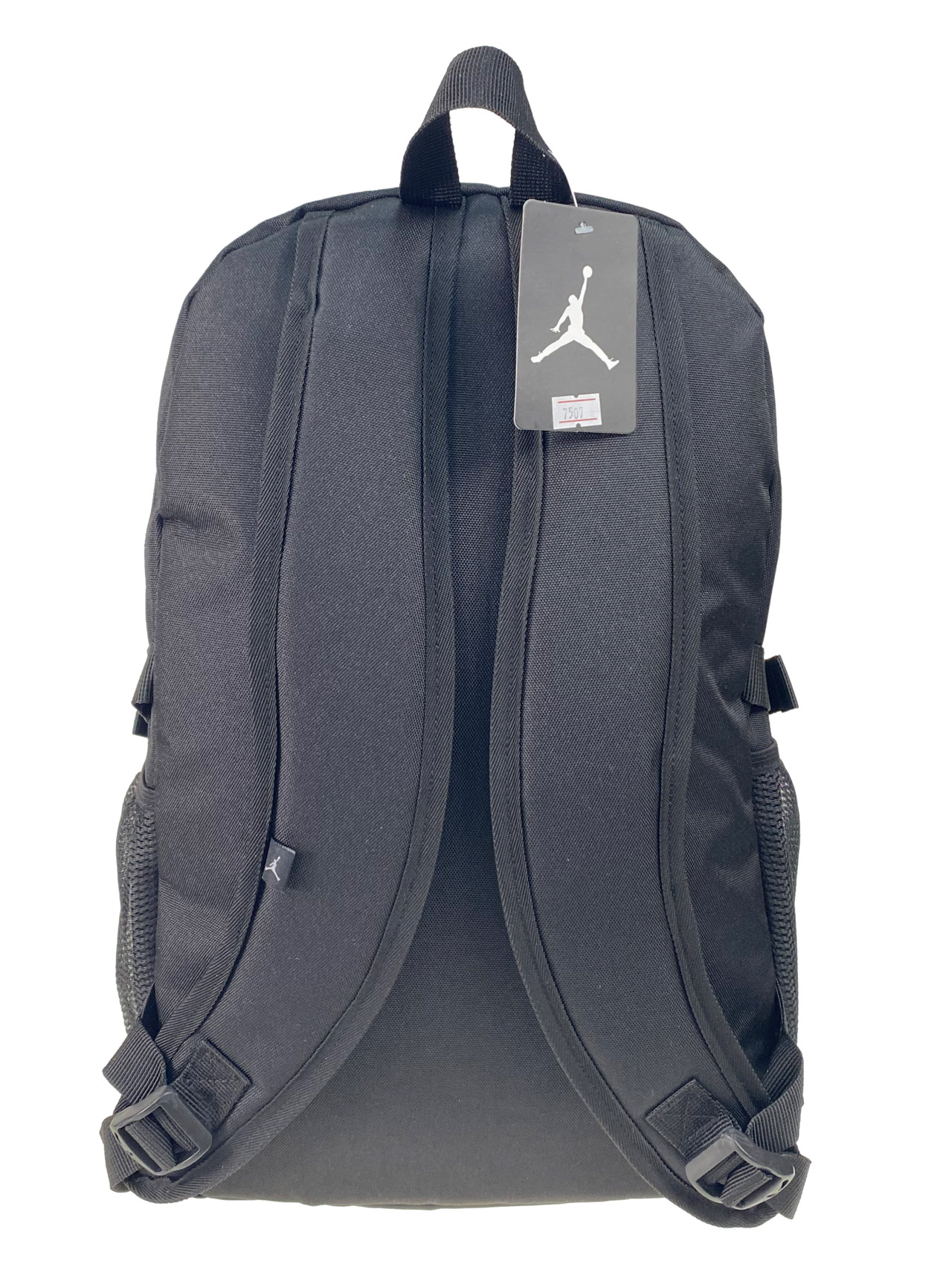 На фото 2 - Молодежный рюкзак из  водоотталкивающей ткани, цвет черный