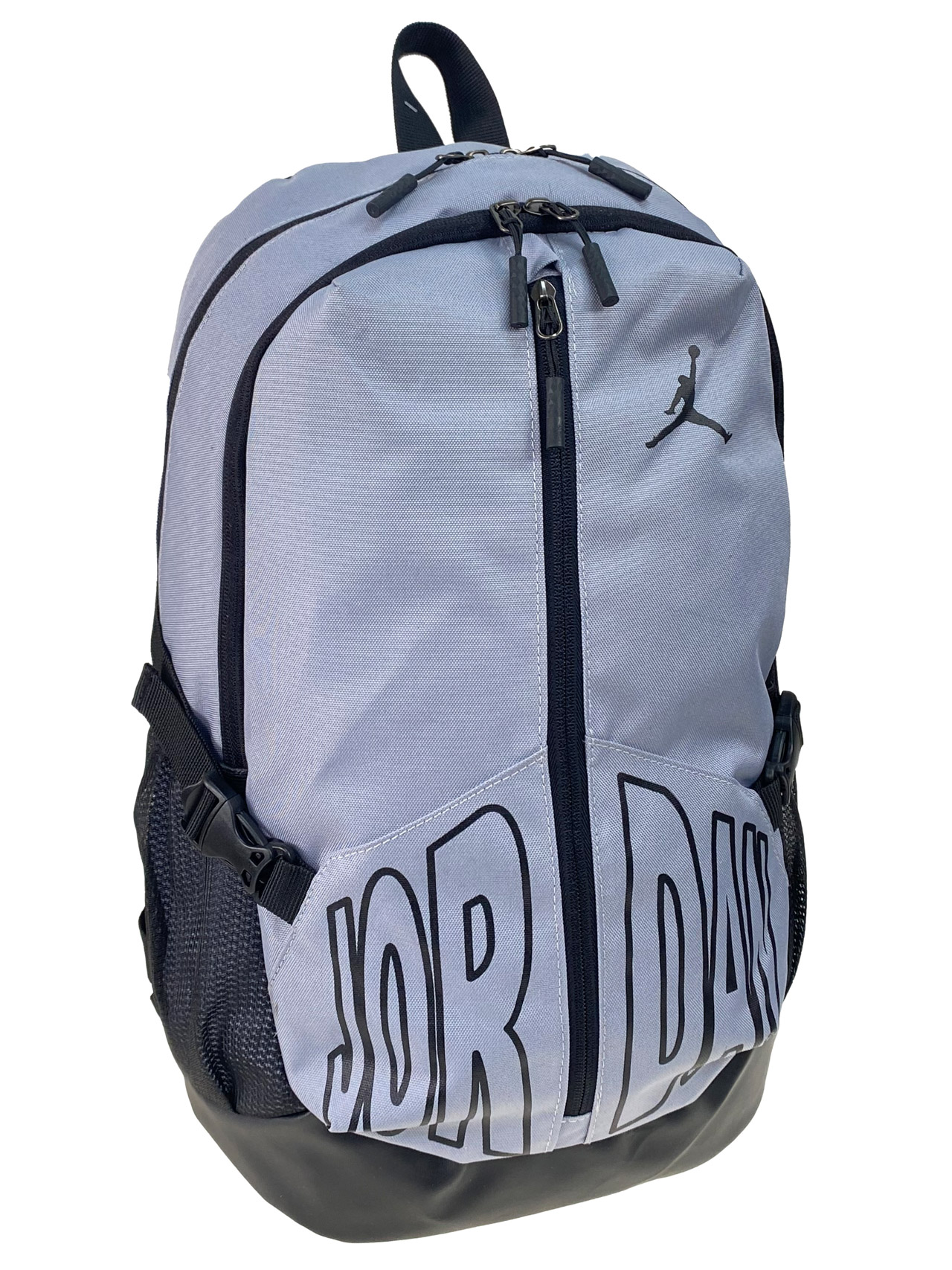 На фото 1 - Молодежный рюкзак из  водоотталкивающей ткани, цвет серый