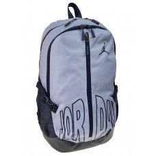 На фото 1 - Молодежный рюкзак из  водоотталкивающей ткани, цвет серый